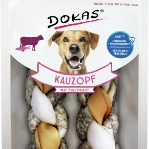 Sonderangebot DOKAS Kauzopf mit Fischhaut 120 g